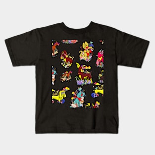 dogisaurs family Kids T-Shirt